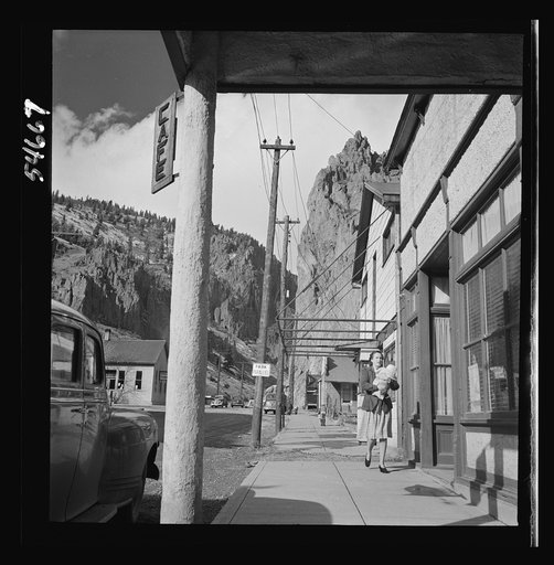 Creede, Colorado. Lead and silver mining in a former "ghost town"