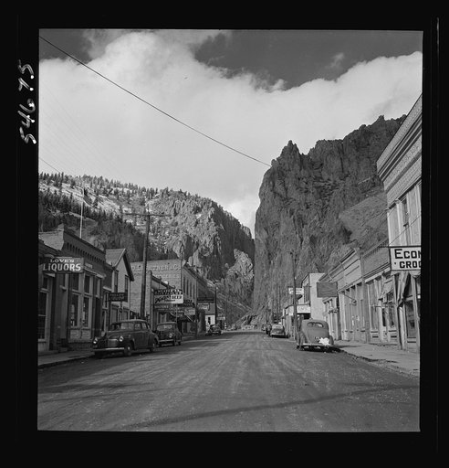Creede, Colorado. Lead and silver mining in a former "ghost town"