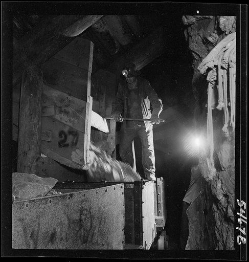 Creede, Colorado. Lead and silver mining in a former "ghost town"
