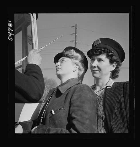 Training women to operate buses and taxicabs