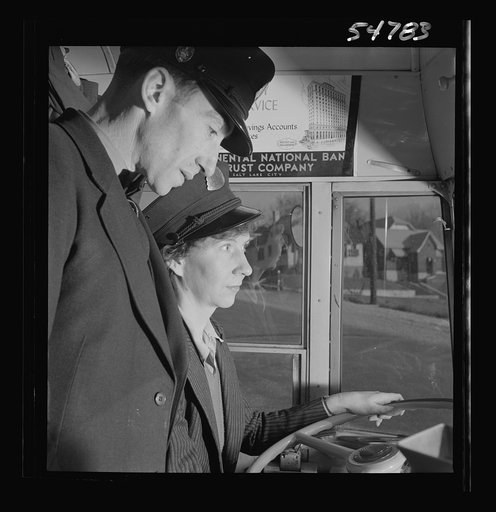 Training women to operate buses and taxicabs
