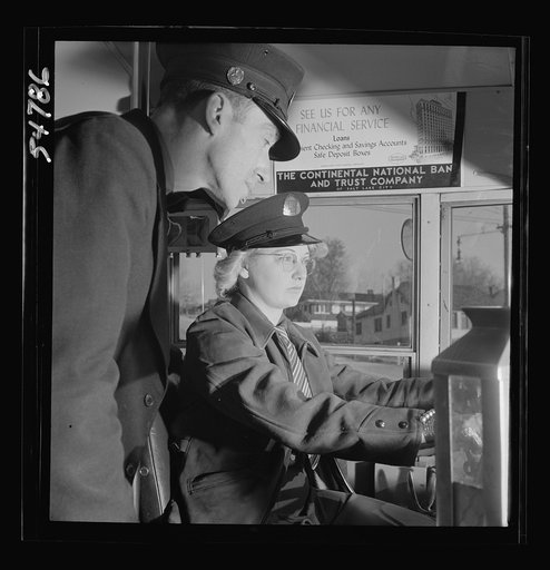 Training women to operate buses and taxicabs