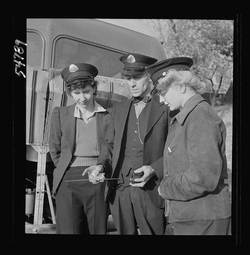 Training women to operate buses and taxicabs