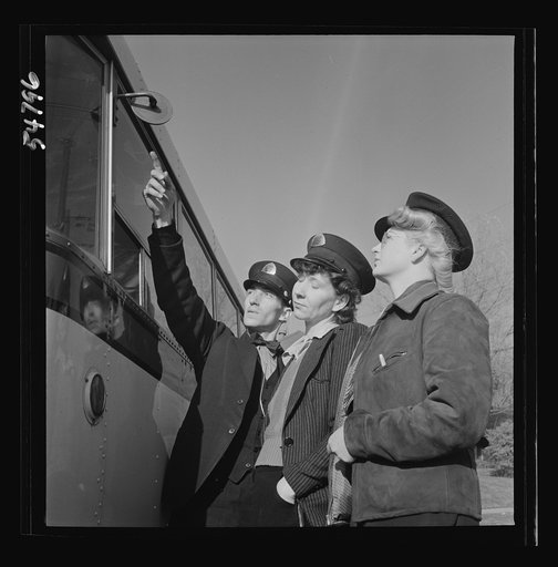 Training women to operate buses and taxicabs