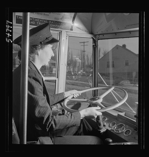 Training women to operate buses and taxicabs