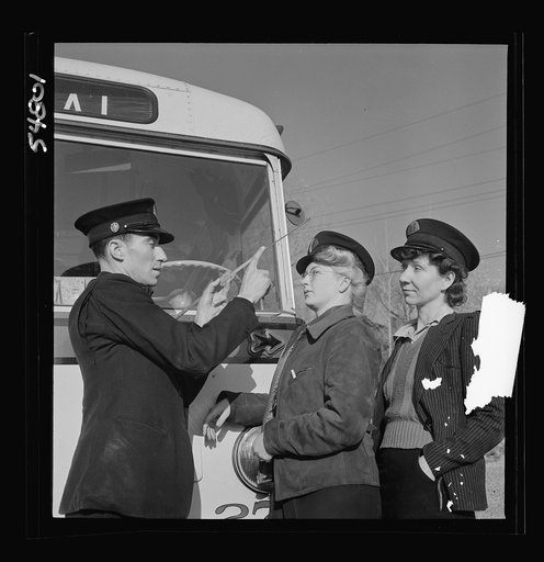 Training women to operate buses and taxicabs
