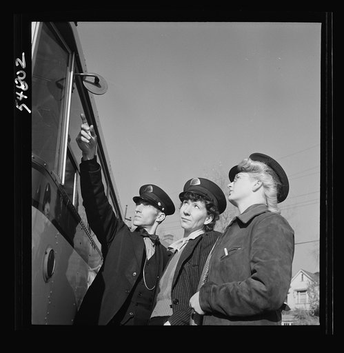 Training women to operate buses and taxicabs