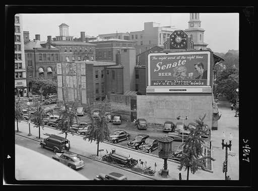 Effect of gasoline shortage in Washington, D.C.