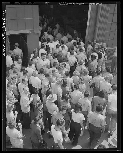 North American employees return to their work after enjoying a company-sponsored program at the recreation center