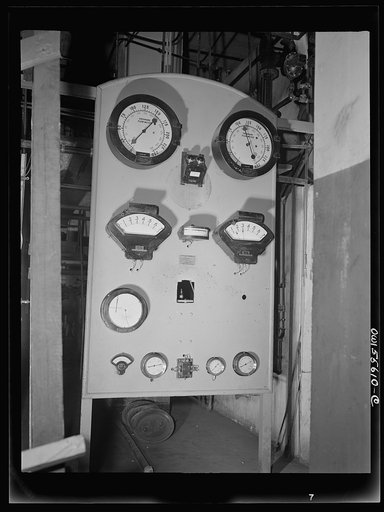 Untitled photo, possibly related to: Washington, D.C. Conversion of the Shoreham Hotel furnace from oil to coal burning system