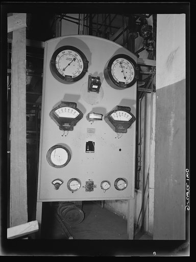 Untitled photo, possibly related to: Washington, D.C. Conversion of the Shoreham Hotel furnace from oil to coal burning system