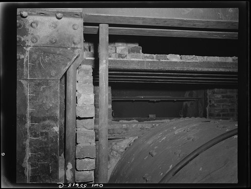 Untitled photo, possibly related to: Washington, D.C. Conversion of the Shoreham Hotel furnace from oil to coal burning system