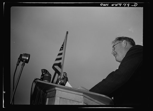John B. Gontrum, Maryland State Insurance Commissioner speaking for Governor Herbert O' Conor