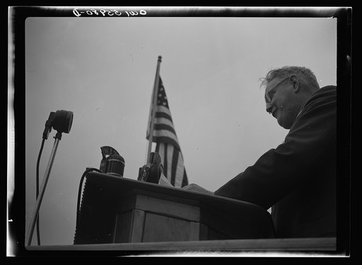 John B. Gontrum, Maryland State Insurance Commissioner speaking for Governor Herbert O' Conor