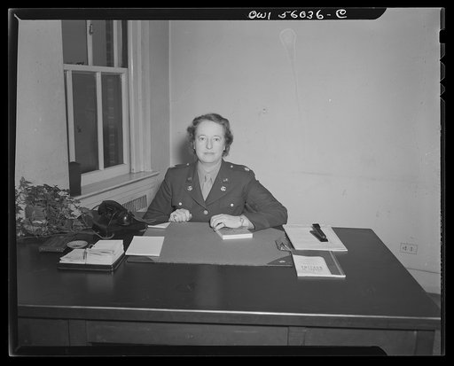 Major Lillian Jane Johnston, B.S.R.N., Chief of the United Nations Relief and Rehabilitation Administration nursing service