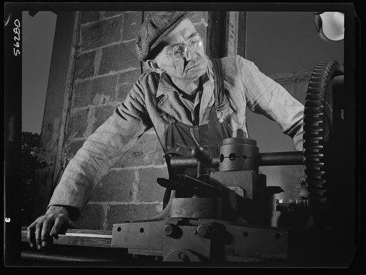 Untitled photo, possibly related to: De Land, Florida. De Land pool of small machine shops forming a sub-contracting group for war production