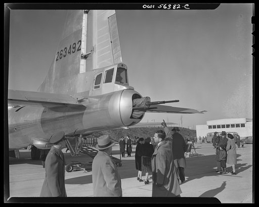 B-29 Super Fortress. Tailgun assembly