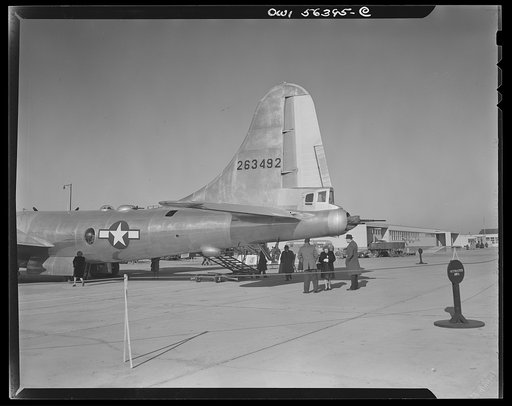 B-29 Super Fortress bombs