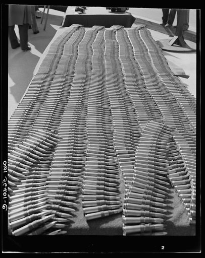 B-29 Super Fortress machine gun ammunition