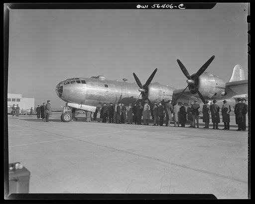 B-29 Super Fortress at Washington National Airport