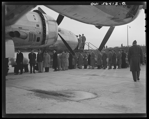 B-29 Super Fortress display at Washington National Airport