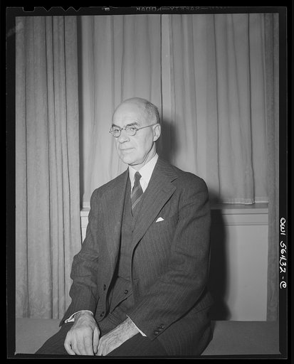 Washington, D.C. Portrait of Dr. F.S. Coan, United States State Department official