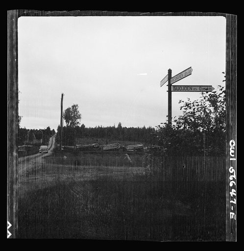 Miscellaneous lot of photographs by Barbara Wright. Finland