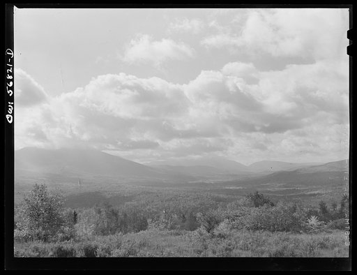 Miscellaneous lot of photographs by Barbara Wright, e.g. University of Virginia, Franconia, New Hampshire, Maine. Franconia, New Hampshire