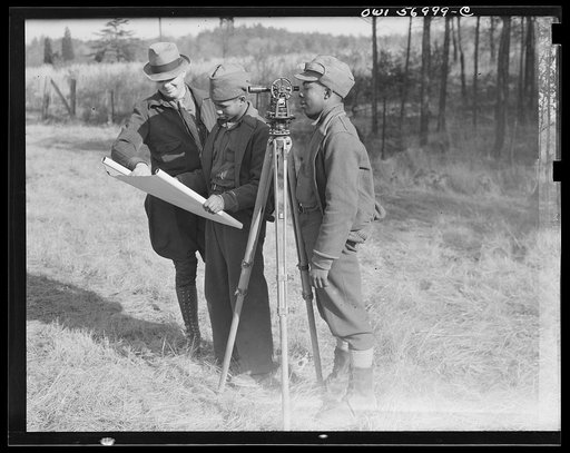 Miscellaneous lot of photographs by Barbara Wright. National Youth Administration (NYA), Works Progress Administration (WPA) and Civilian Conservation Corps (CCC)