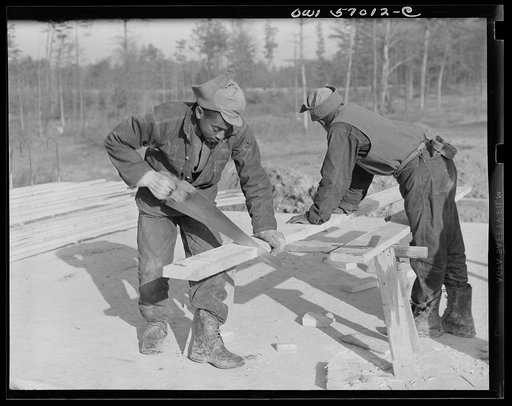 Miscellaneous lot of photographs by Barbara Wright. National Youth Administration (NYA), Works Progress Administration (WPA) and Civilian Conservation Corps (CCC)
