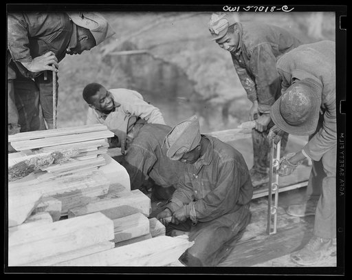Miscellaneous lot of photographs by Barbara Wright. National Youth Administration (NYA), Works Progress Administration (WPA) and Civilian Conservation Corps (CCC)