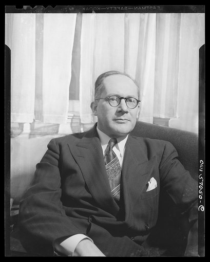 Dr. Raphael Lemkin, Polish author of "Axis Rule in Occupied Europe
