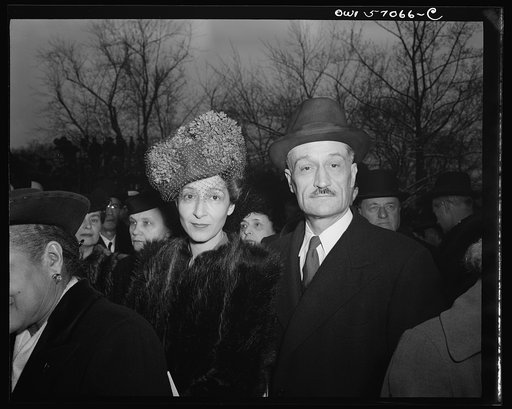French Ambassador Henri Bonnet on the South Lawn of the White House