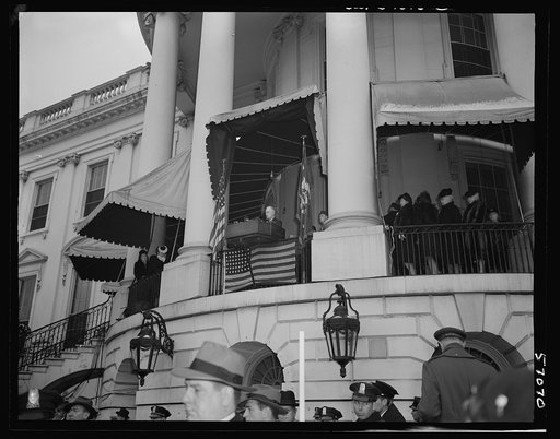 Inauguration of Franklin Delano Roosevelt at White House