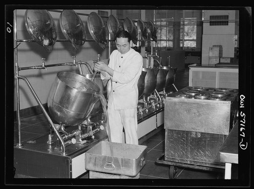 Melbourne, Australia. United States Army hospital. Chinese cook, Wong Kee How, Newark, New Jersey