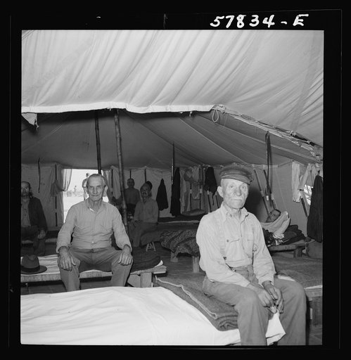 El Shatt, the United Nations Relief and Rehabilitation Administration's refugee camp for Yugoslavs