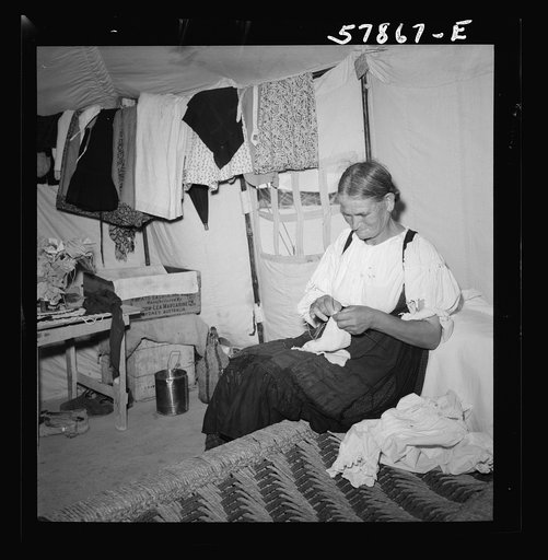 El Shatt, the United Nations Relief and Rehabilitation Administration's refugee camp for Yugoslavs