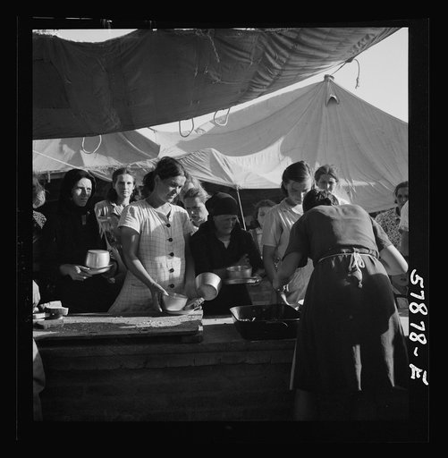 El Shatt, the United Nations Relief and Rehabilitation Administration's refugee camp for Yugoslavs