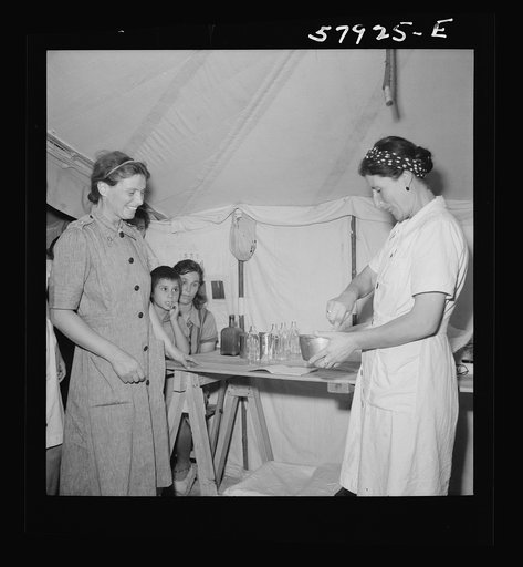 El Shatt, the United Nations Relief and Rehabilitation Administration's refugee camp for Yugoslavs