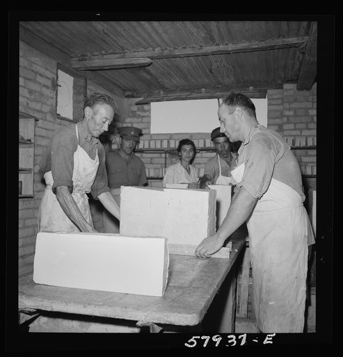 El Shatt, the United Nations Relief and Rehabilitation Administration's refugee camp for Yugoslavs