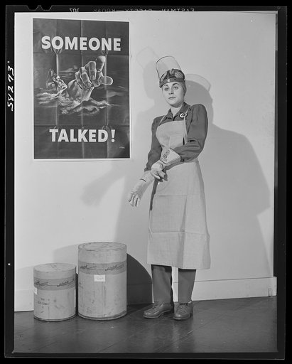 Safe clothes for women war workers