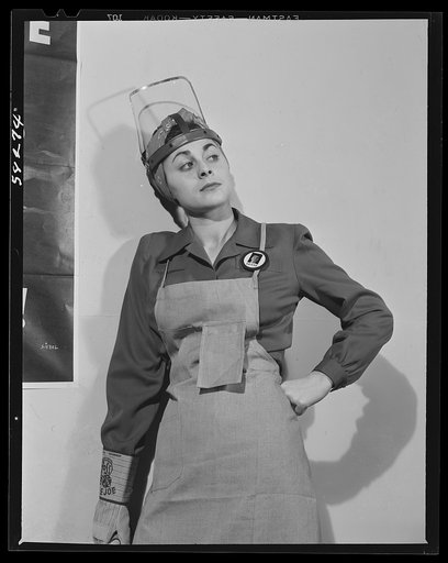 Safe clothes for women war workers