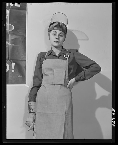 Safe clothes for women war workers