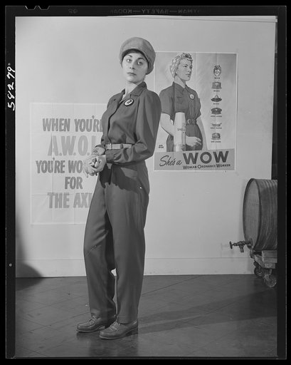 Safe clothes for women war workers