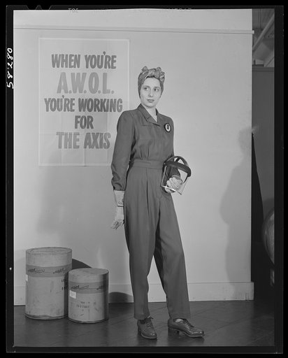 Safe clothes for women war workers