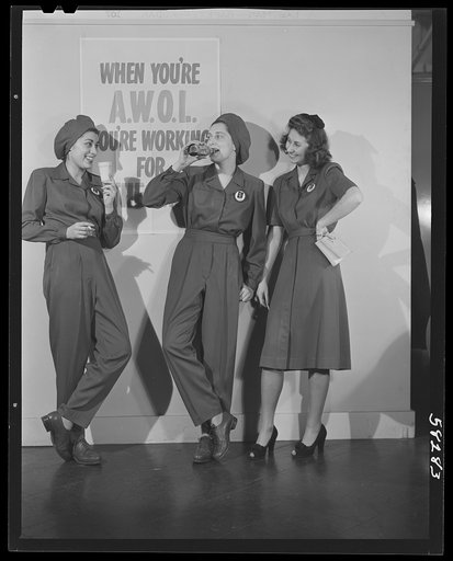 Safe clothes for women war workers