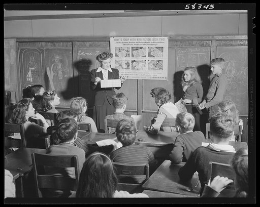 Demonstration of point rationing plan