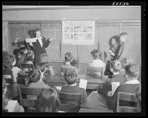 Demonstration of point rationing plan