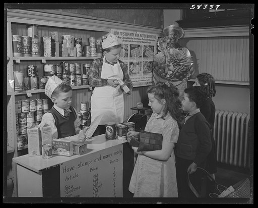 Demonstration of point rationing plan