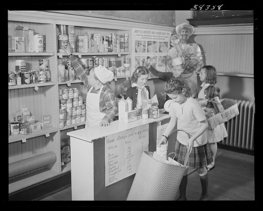 Demonstration of point rationing plan